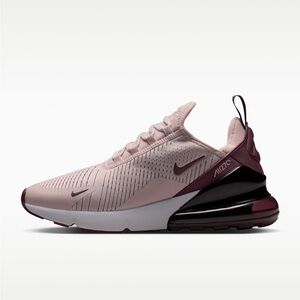 Nike Women's Sneakers in Pink and Burgundy